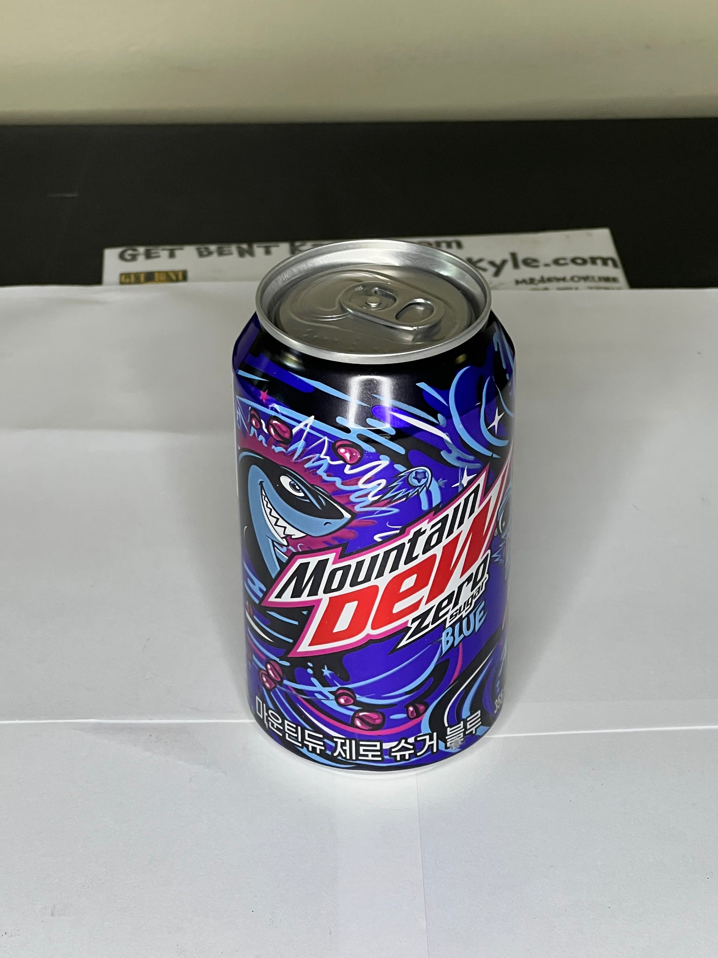 Exclusive Korean IF MOVIE Release – Mountain Dew Zero Sugar Blue! 8pack with key chain